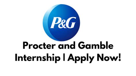 proctor and gamble internship|Iba pa.